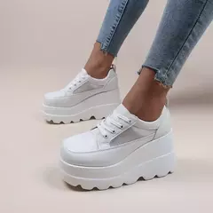 Tenis Plataforma Mujer