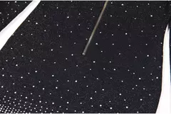 Vestido Ajustado Manga Larga (Diamantes) - comprar en línea