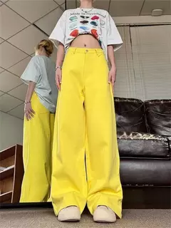 Jeans de Cintura Alta - Estilo Casual - comprar en línea