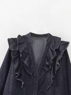 Camisa de Mezclilla Dama - TOKO Directo a tu Puerta