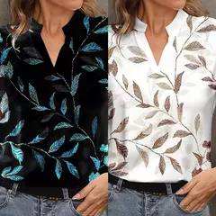 Camiseta de manga corta para mujer, con ligreo estampado en internet