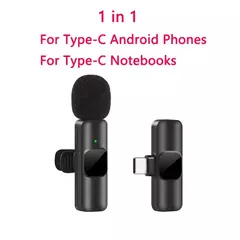 Micrófono Lavalier inalámbrico portátil para iPhone, Android. - tienda en línea