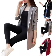 Chaqueta Cálida de Longitud Larga - tienda en línea