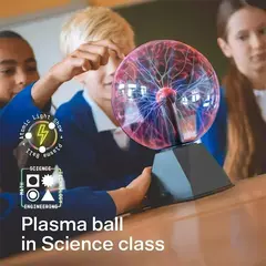 Lámpara de bola de Plasma Mágica con Control de Sonido. en internet