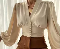 Camisa de Manga Larga Elegante