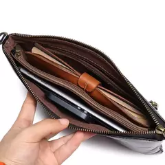 Bolso de Mano de Cuero Vintage - tienda en línea