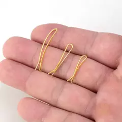 Pendientes de Clip en forma de Horquilla