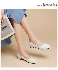 Zapatos Planos Punta Cuadrada en internet