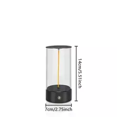 Lámpara de mesa LED portátil inalámbrica,Ideal para Excritorios. - TOKO Directo a tu Puerta