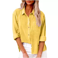 Imagen de Camisas de lino y algodón para mujer.