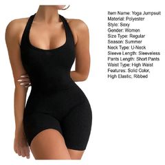 Mono deportivo sin mangas con cuello en U para mujer - comprar en línea