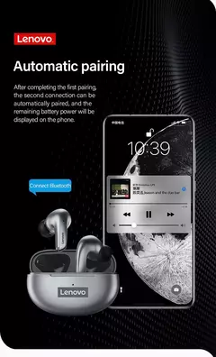 Lenovo-auriculares inalámbricos LP5 TWS con Bluetooth - tienda en línea