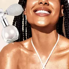 Resaltador de Diamante en Polvo, Spray Brillo Bronceado