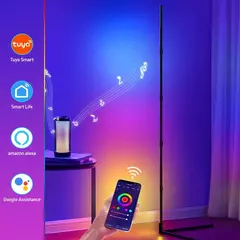 Lámpara de pie LED RGBIC de 180CM, luz de esquina moderna - comprar en línea