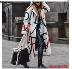Abrigo de Lana con Estampado - tienda en línea