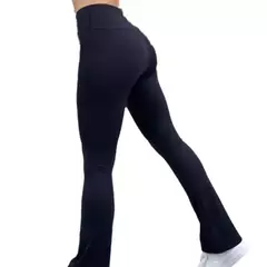 Mallas acampanadas largas para mujer