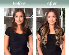 Extensión de Cabello Natural sin Clips en internet