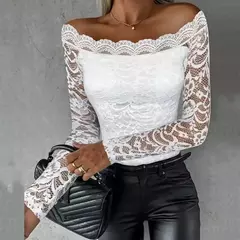 Blusa Manga Larga Elegante