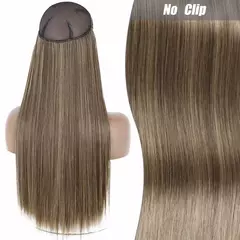 Extensión de Cabello Natural sin Clips - TOKO Directo a tu Puerta