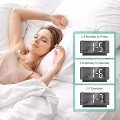 Reloj despertador Digital de doble proyección. - comprar en línea