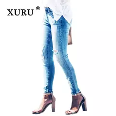 Jeans Delgados Rasgados en internet