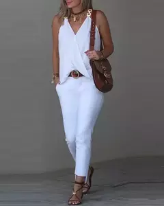 Blusa Cuello en V