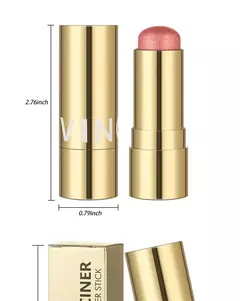 Colorete multiusos 3 en 1, Brillo Facial tinte para ojos, mejillas y labios, resistente al agua. en internet