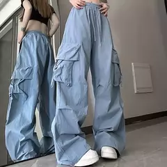 Pantalones Rectos con Cordones en internet
