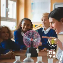 Lámpara de bola de Plasma Mágica con Control de Sonido.