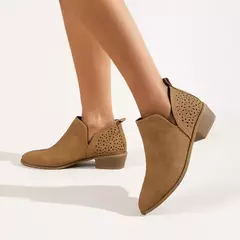 Botas Británico Tacón Bajo en internet