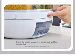 Dispensador de Arroz Granos y Cereales Giratorio de 360 grados - comprar en línea