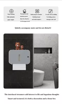 Soporte de Papel Higiénico Automático - comprar en línea