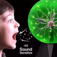 Lámpara de bola de Plasma Mágica con Control de Sonido. - comprar en línea