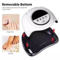 Imagen de Secador de uñas LED, lámpara UV.