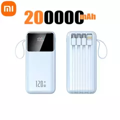 Xiaomi-batería portátil de 200000mAh y 120W - TOKO Directo a tu Puerta