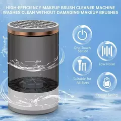Limpiador de Brochas de Maquillaje Eléctrico. - TOKO Directo a tu Puerta