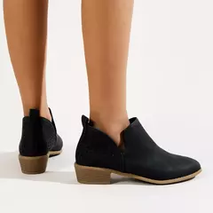 Botas Británico Tacón Bajo - comprar en línea