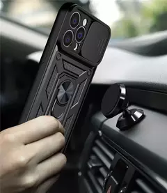 Funda de lujo con anillo magnético para iphone. - comprar en línea