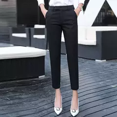 Pantalones de traje de cintura alta para mujer - comprar en línea