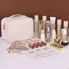 Bolsa de Cosméticos de Cuero