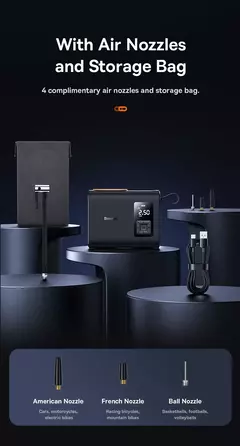 Inflador de neumáticos portátil para coche, compresor de aire de 250W en internet