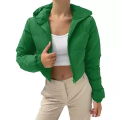 Chaqueta con Capucha Cálida en internet