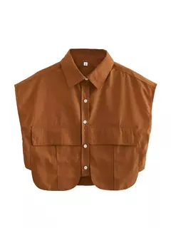 Blusa Corta Sin Mangas en internet