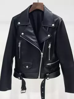 Chaqueta de Cuero Sintético Urbana - TOKO Directo a tu Puerta