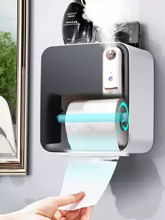 Imagen de Estante Papel de Rollo Montado en la Pared Inteligente Automático Difusor de Aroma