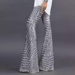 Pantalones Acampanados Lentejuela en internet