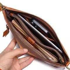Bolso de Mano de Cuero Vintage - TOKO Directo a tu Puerta