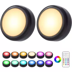 Luces LED nocturnas RGBW con Control remoto, luz regulable. - TOKO Directo a tu Puerta