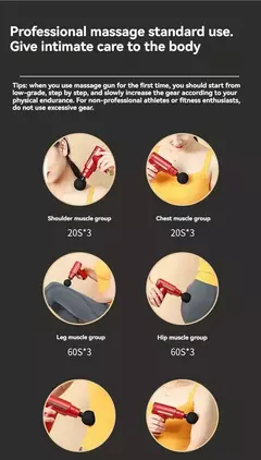 Mini pistola de masaje de relajación muscular en internet