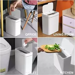 Cubo de Basura Automático Eléctrico Recargable Cocina Baño - TOKO Directo a tu Puerta